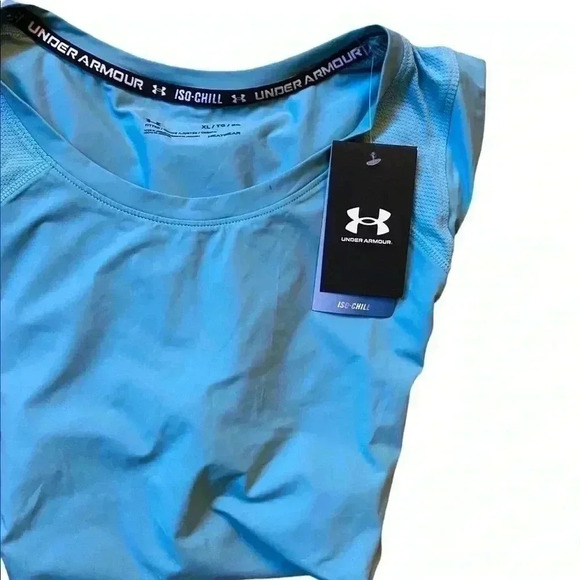 Under Armour Shirt Extra Large Blue Tech T-shirt - Picture 5 of 8